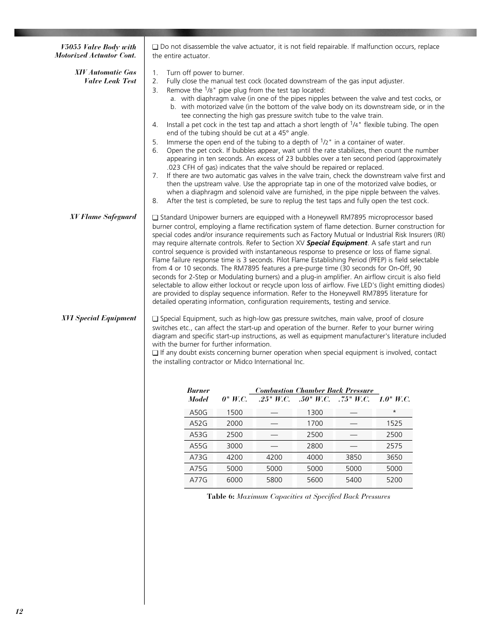 Midco Unipower A-Series User Manual | Page 12 / 12