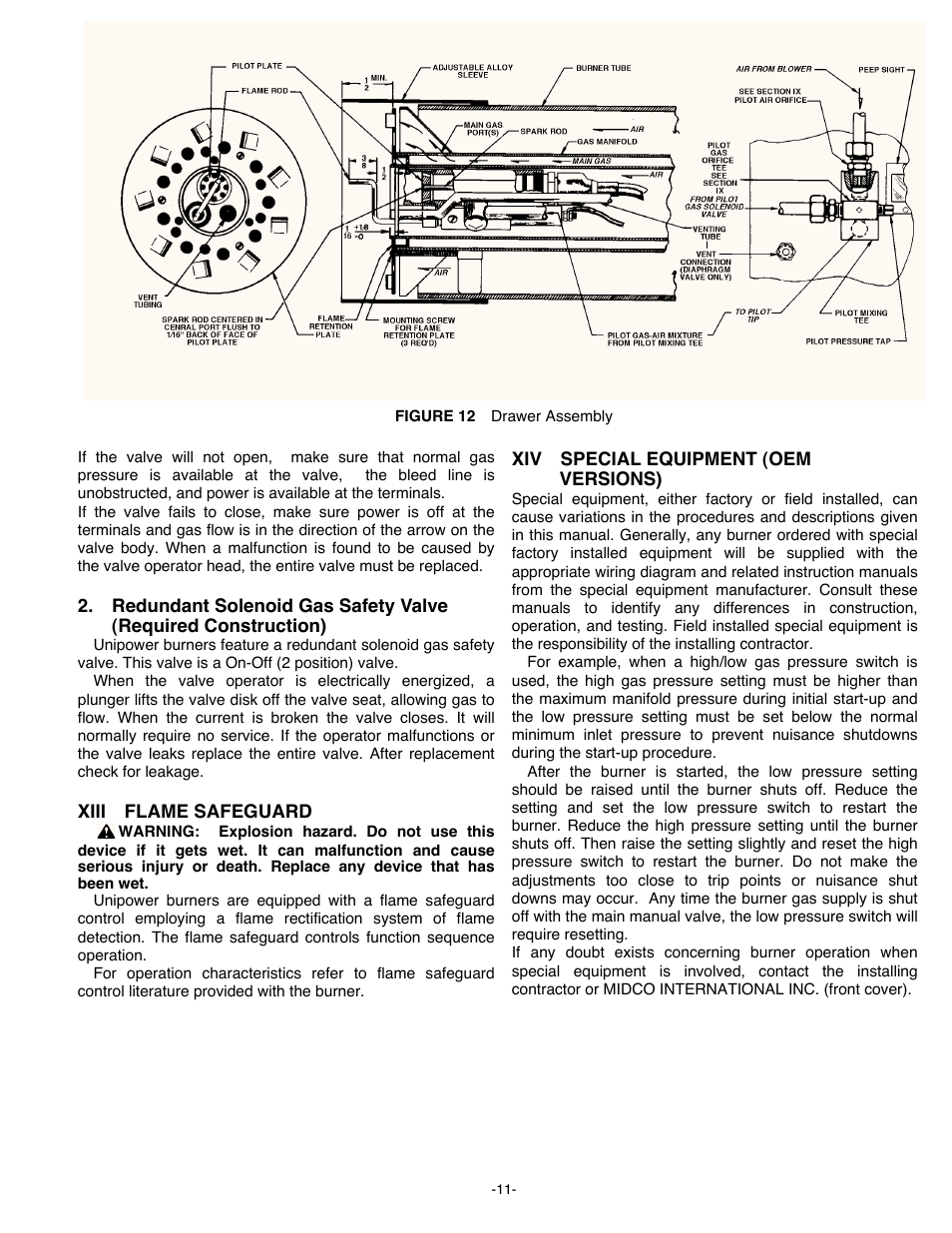 Midco G69B User Manual | Page 11 / 12