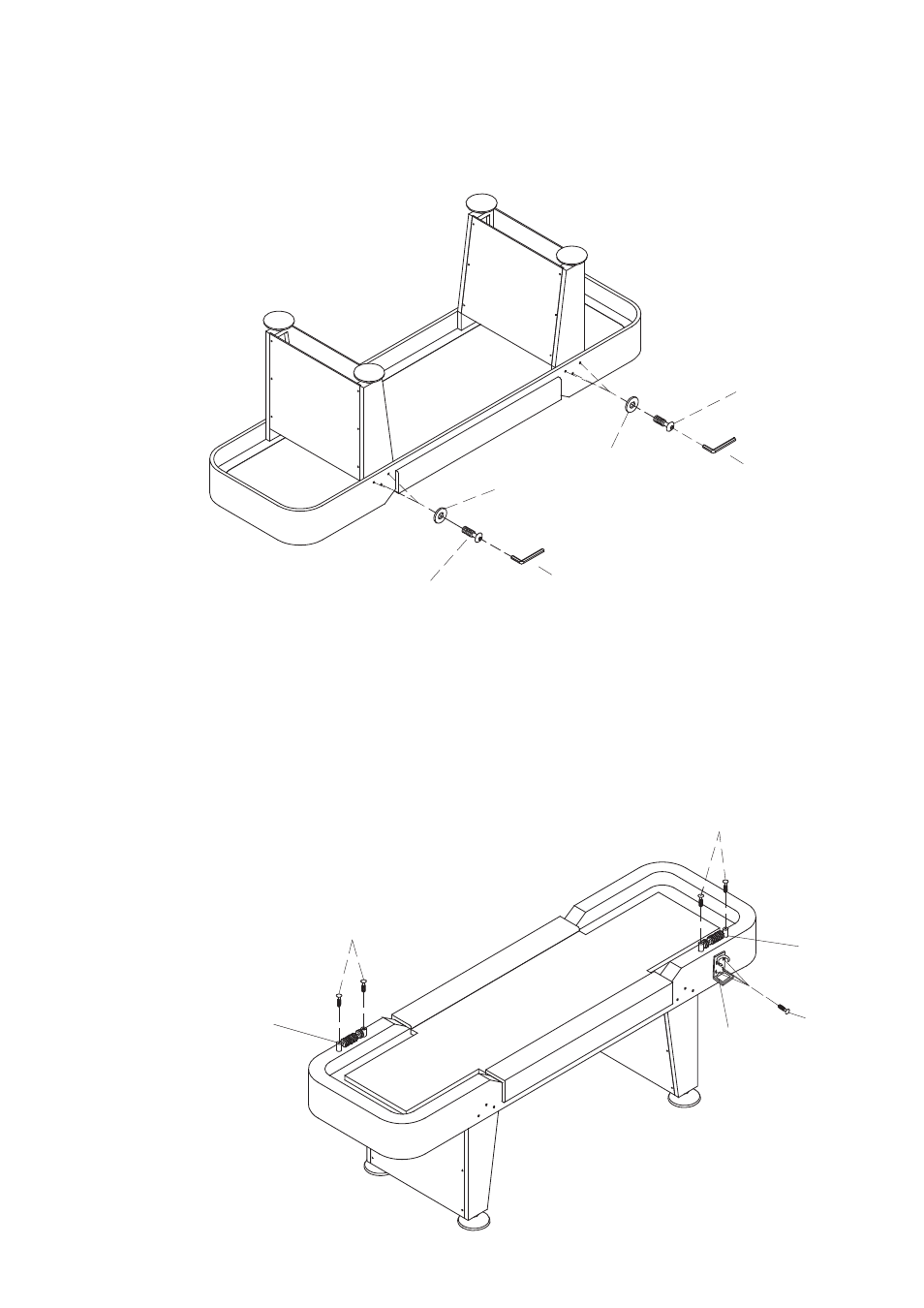 Fig 2, Fig 3, Step3 | Step2 | On the Edge Marketing Shuffleboard Table #900351 User Manual | Page 3 / 4