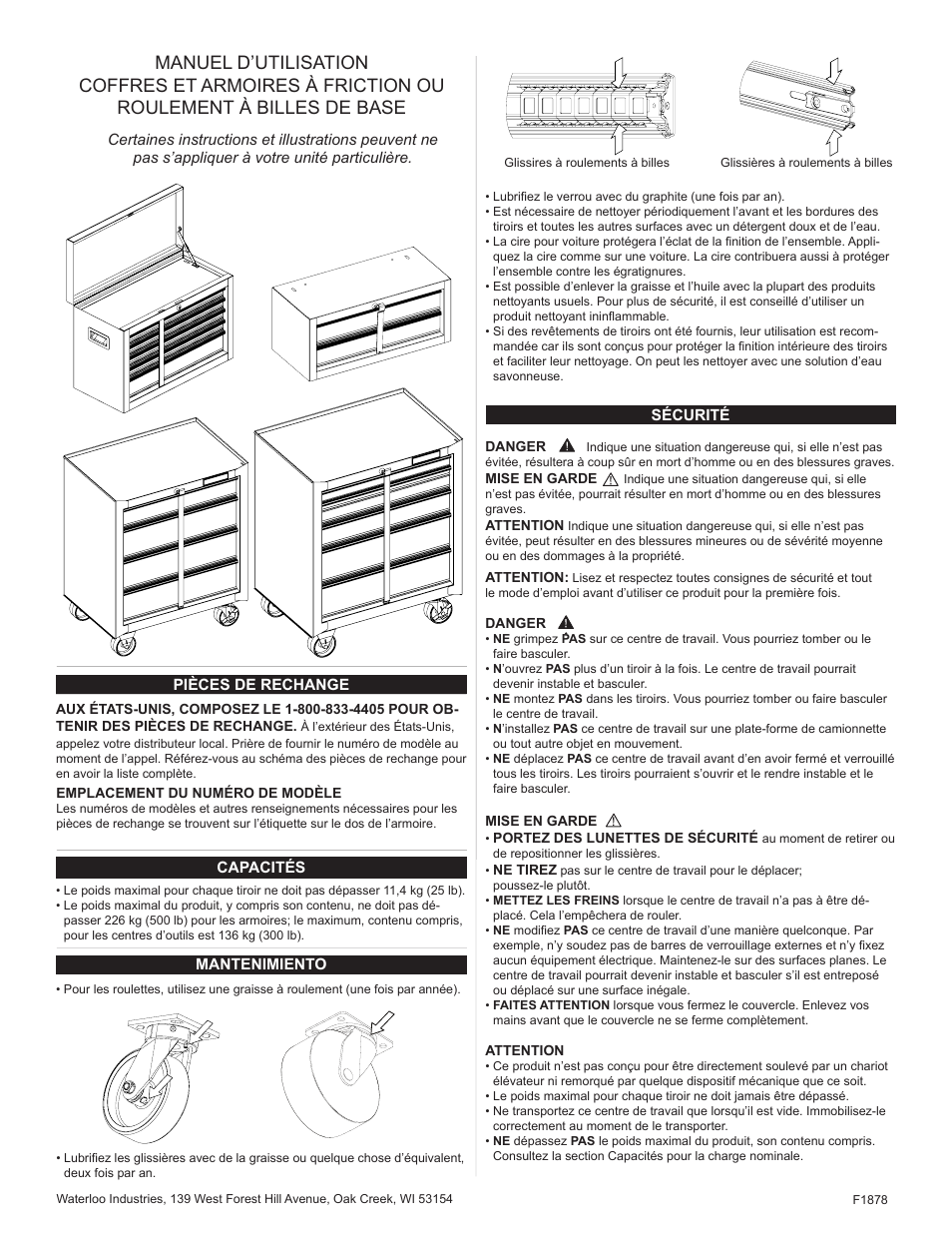 Waterloo F1878 User Manual | Page 9 / 16