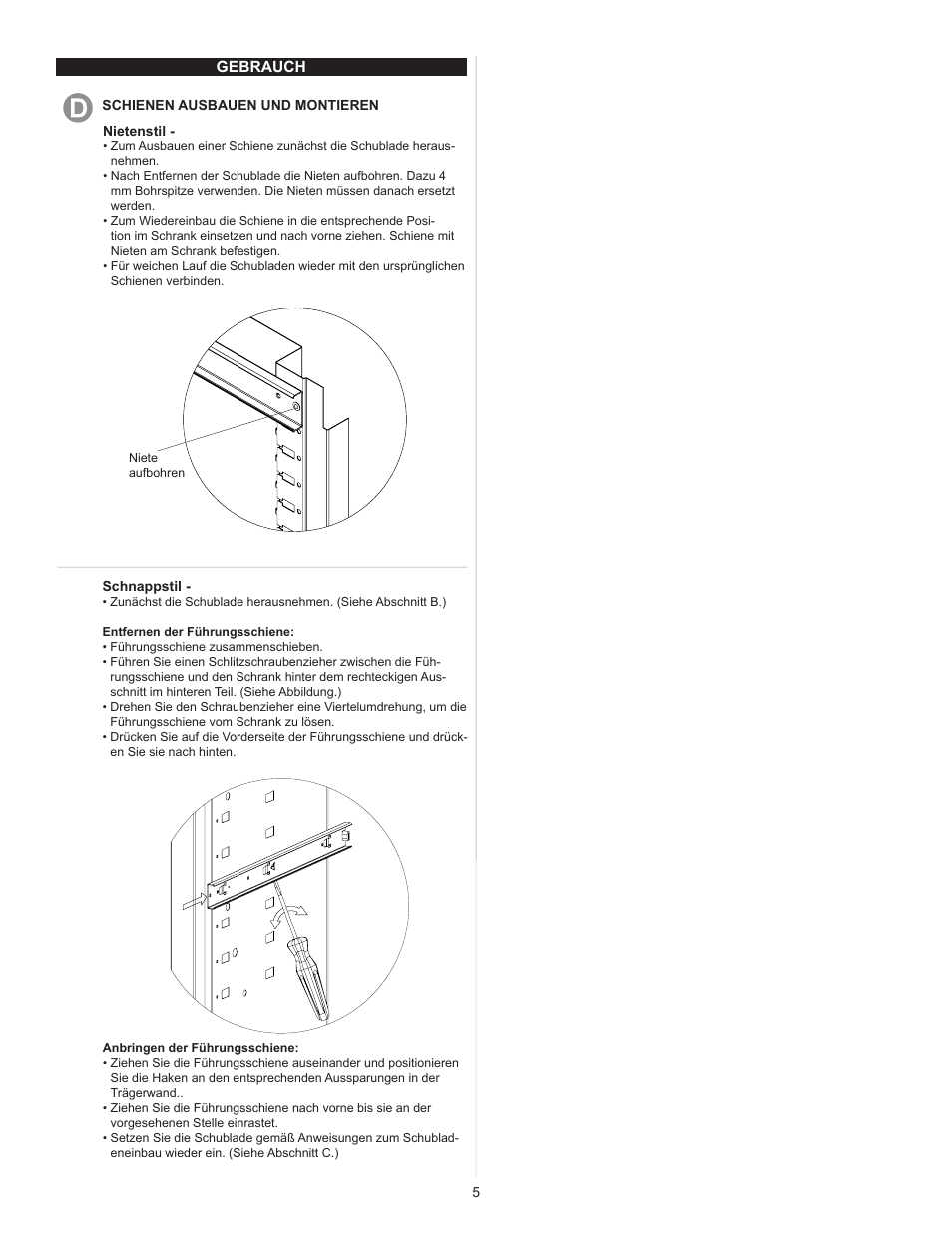 Gebrauch | Waterloo F1880 User Manual | Page 11 / 11