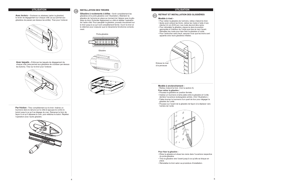 Utilisation | Waterloo F1880 User Manual | Page 8 / 11