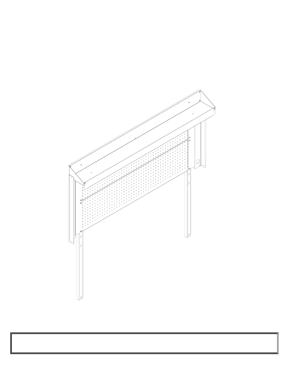 Montaje en pared con tablero metálico | Waterloo F1526A2 User Manual | Page 8 / 28