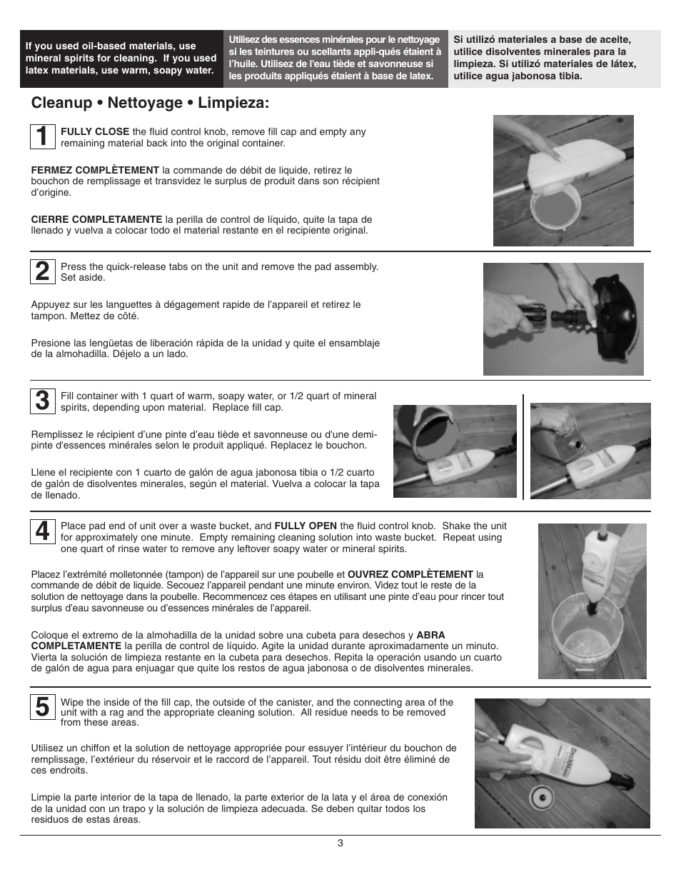 Wagner DeckMate User Manual | Page 3 / 4