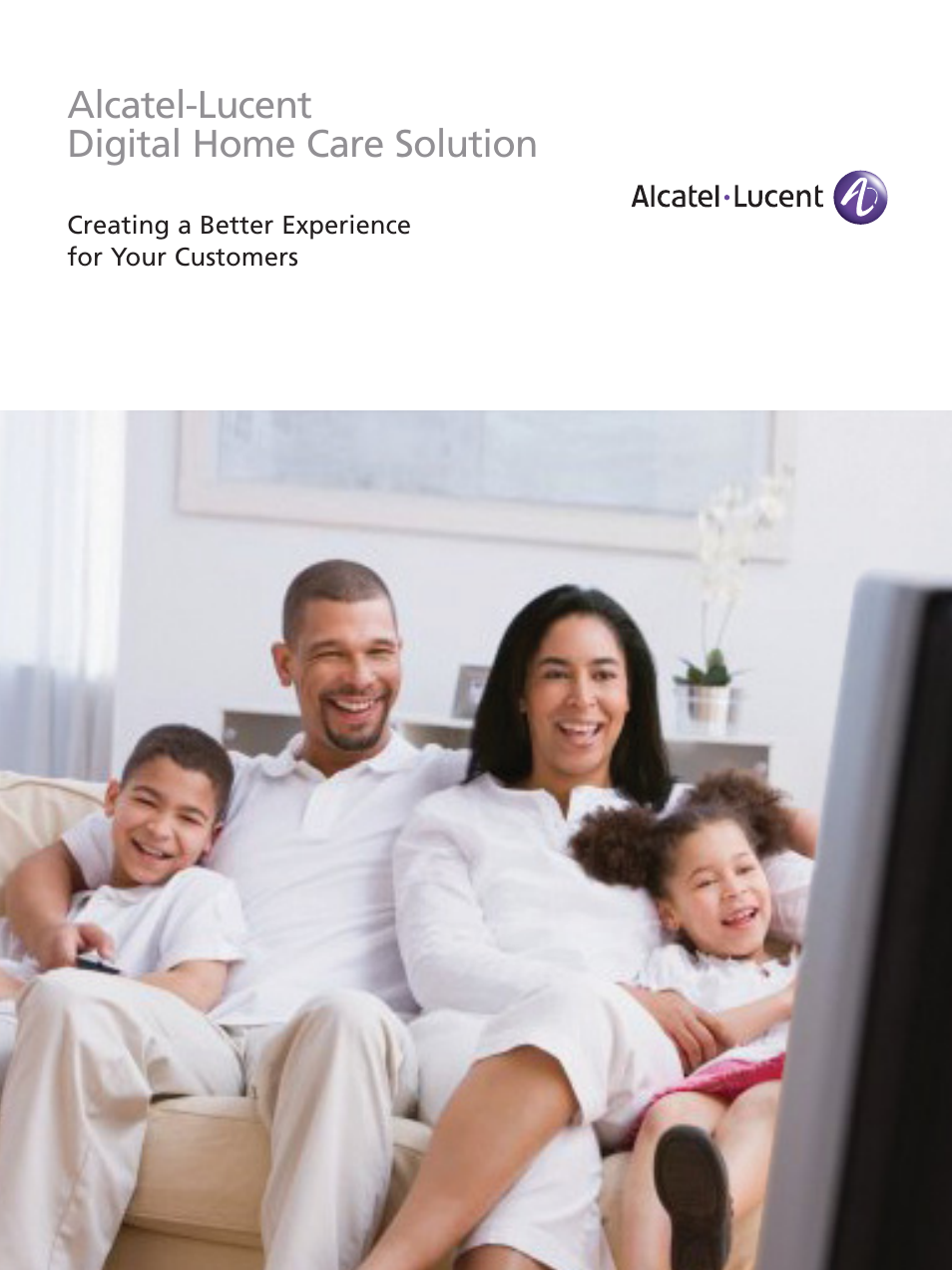 Alcatel-Lucent Digital Home Care Solution User Manual | 12 pages