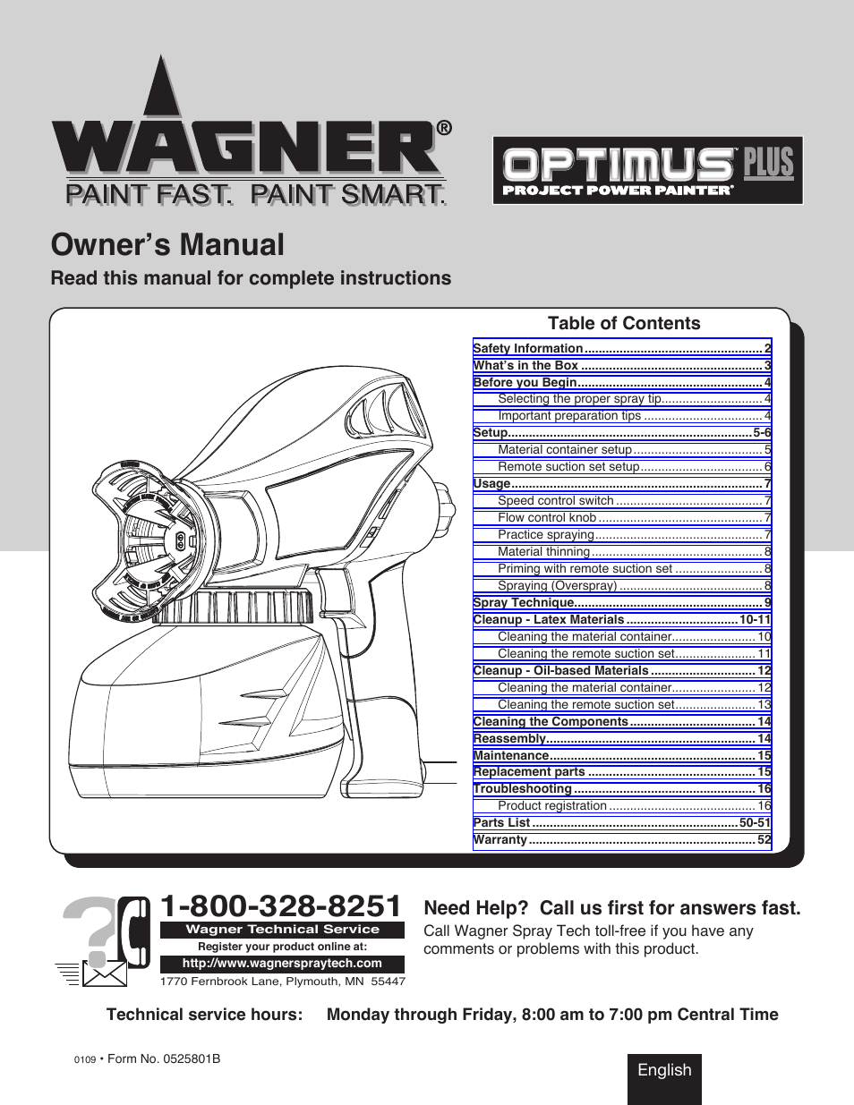 Wagner Power Painter II User Manual | 19 pages