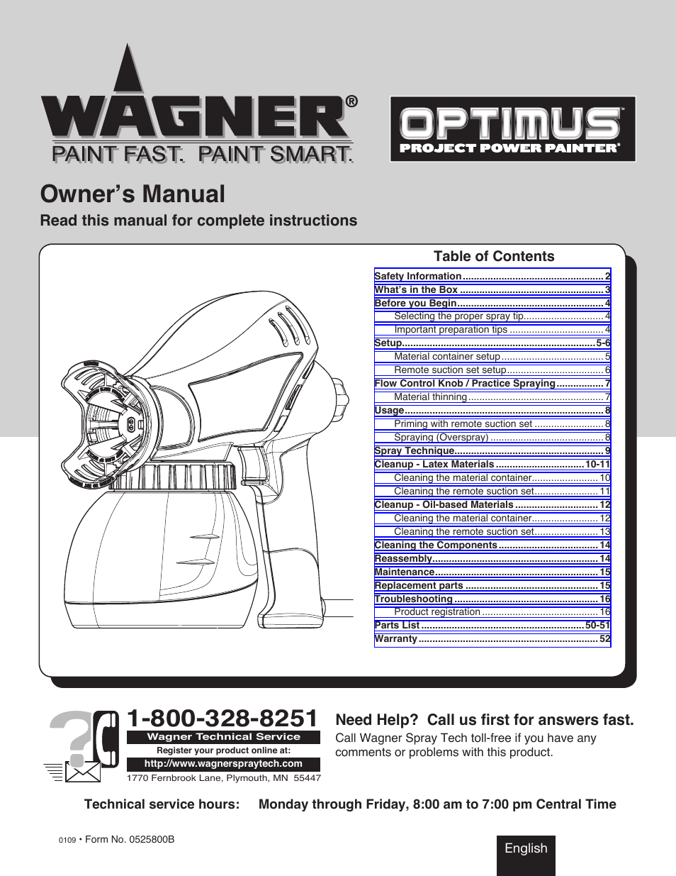 Wagner Project Sprayer User Manual | 19 pages