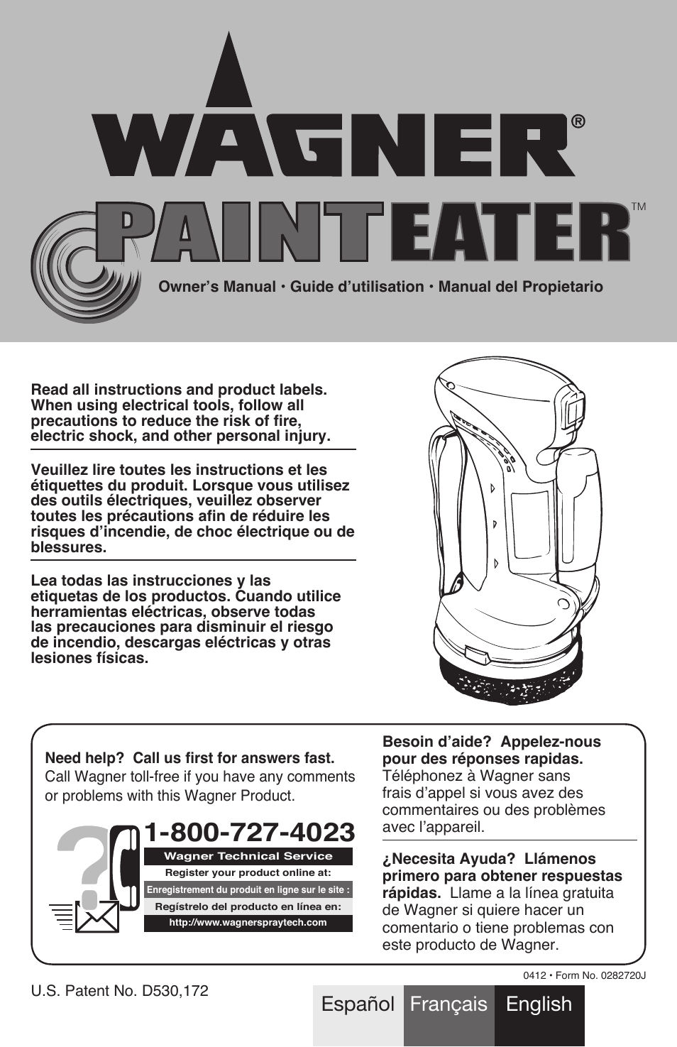 Wagner PaintEater User Manual | 28 pages