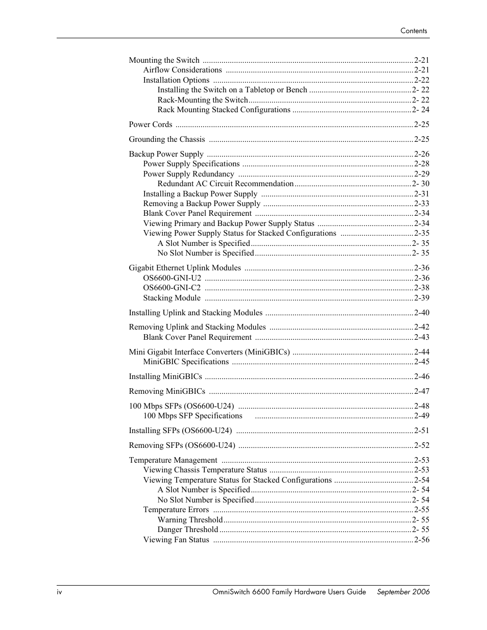 Alcatel-Lucent Omni 6600 User Manual | Page 4 / 144