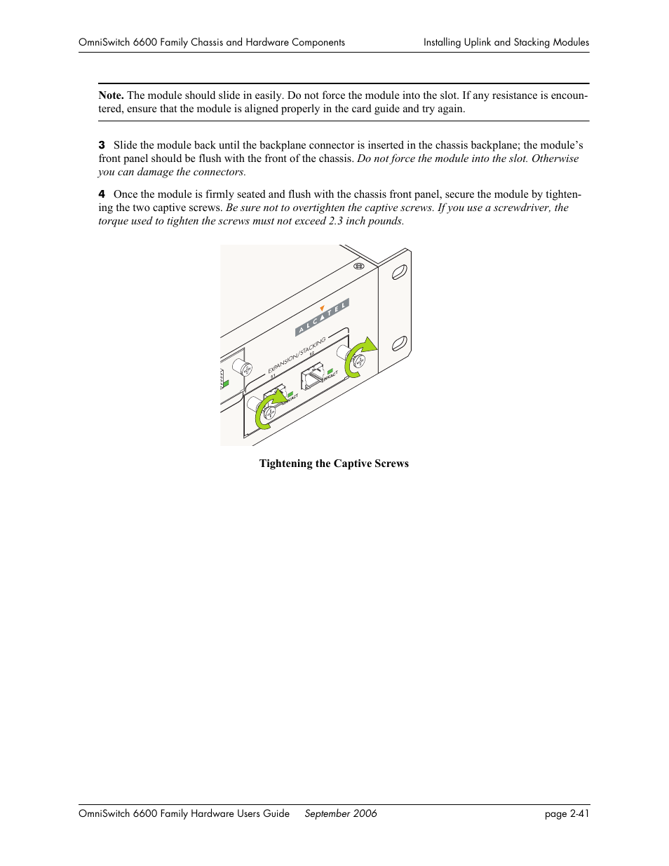 Alcatel-Lucent Omni 6600 User Manual | Page 65 / 144