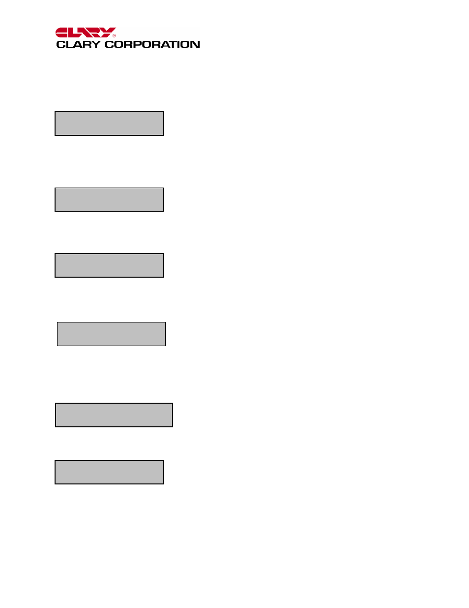 5 ups system status | Clary SP Series-Model PD User Manual | Page 31 / 47