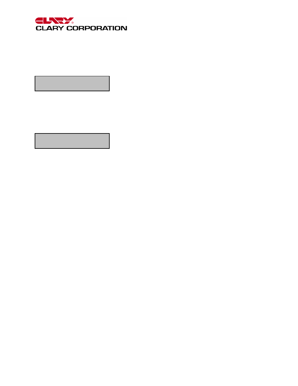 2 modify rule parameters | Clary SP Series-Model PD User Manual | Page 38 / 47