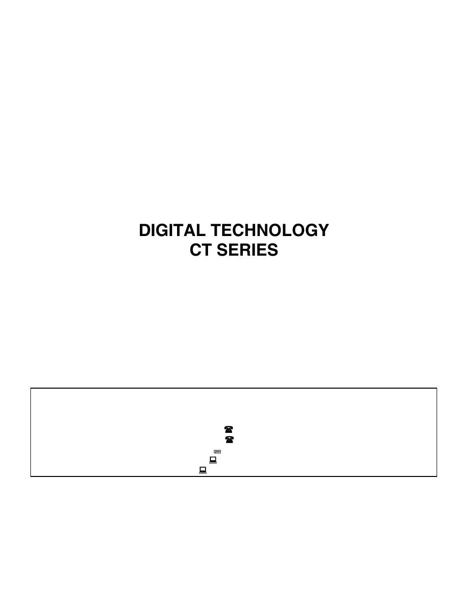 Clary CT Series User Manual | 18 pages