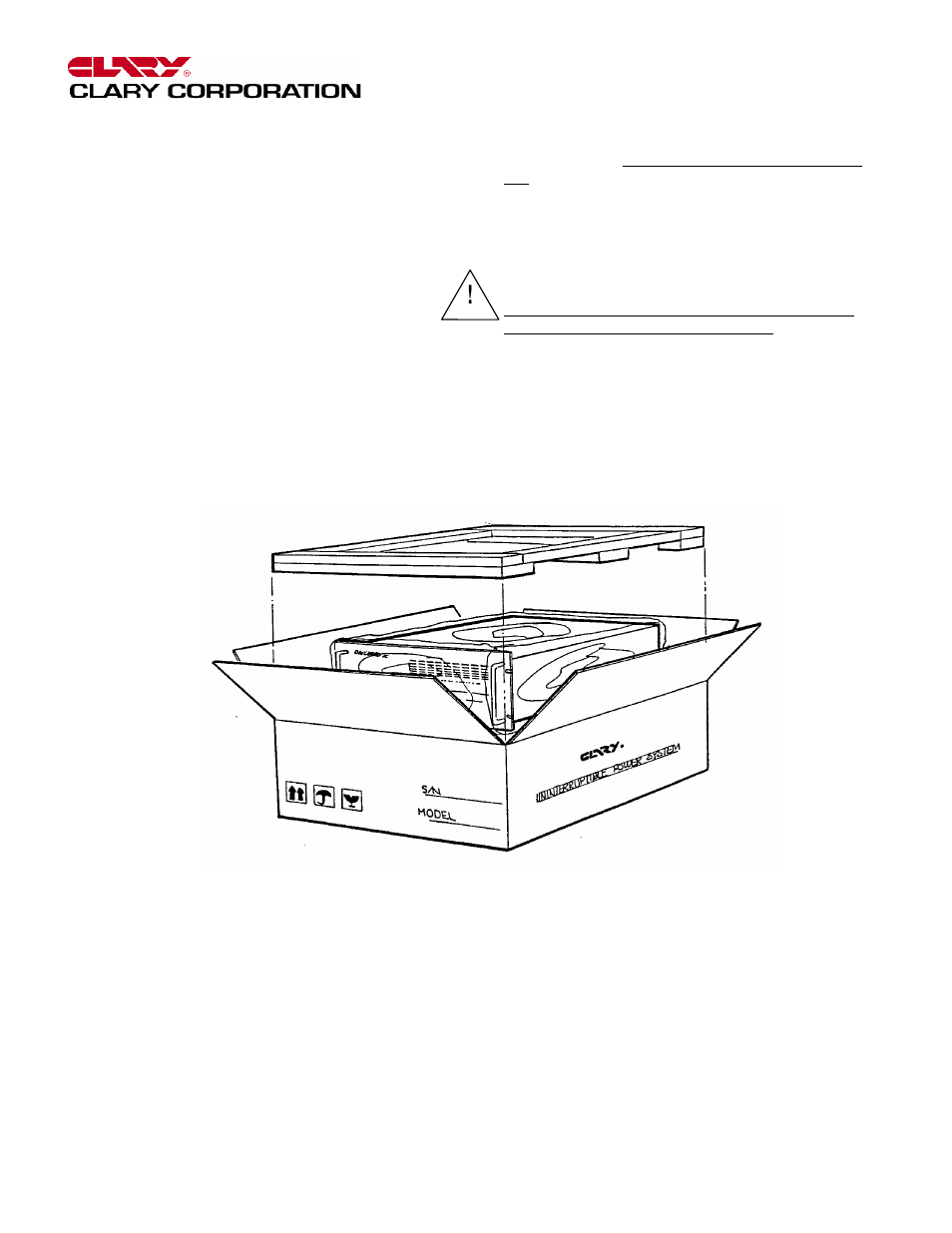 Clary CT Series User Manual | Page 6 / 18