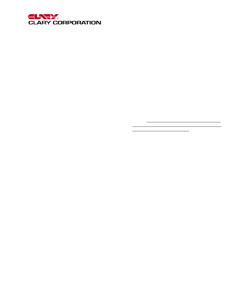 Summary of indicators and controls | Clary DT Series ET User Manual | Page 9 / 16