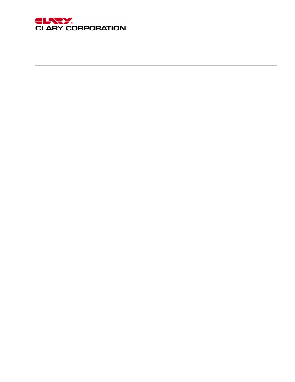 Clary GT Series User Manual | Page 2 / 19