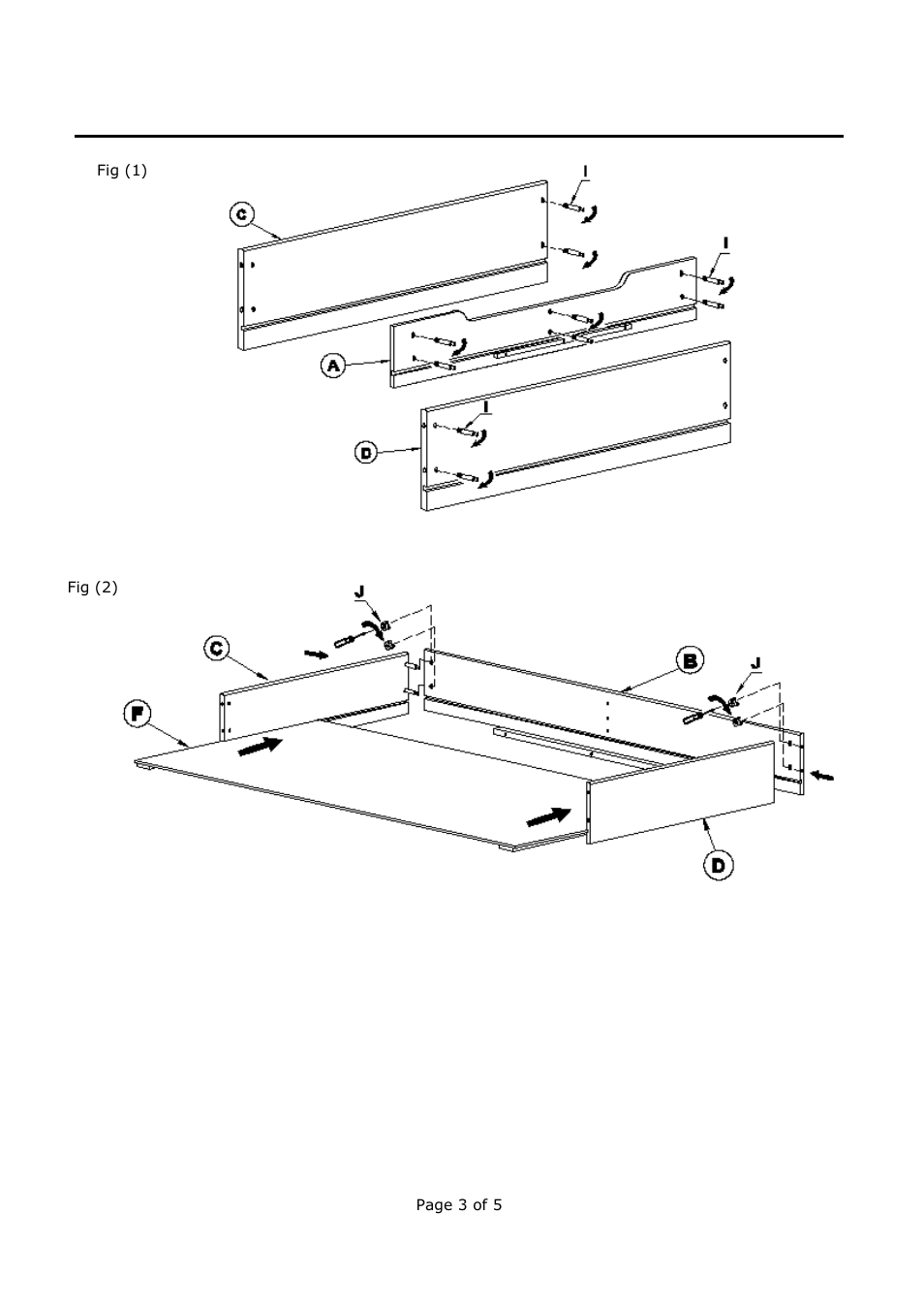 Legacy Classic Furniture Nursery Crib Drawer 490-8910C User Manual | Page 3 / 5