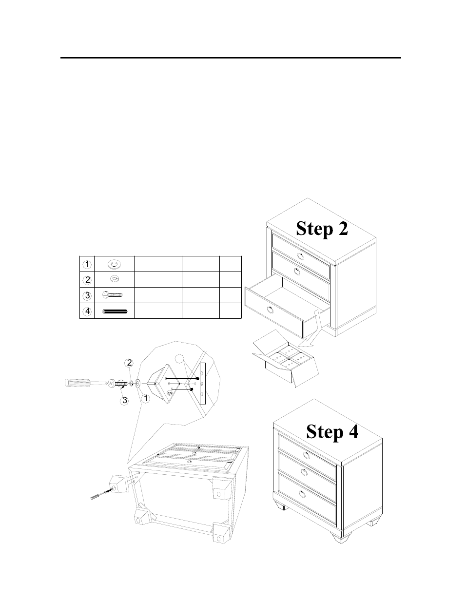 Legacy Classic Furniture Door Dresser 490-1000C User Manual | 1 page