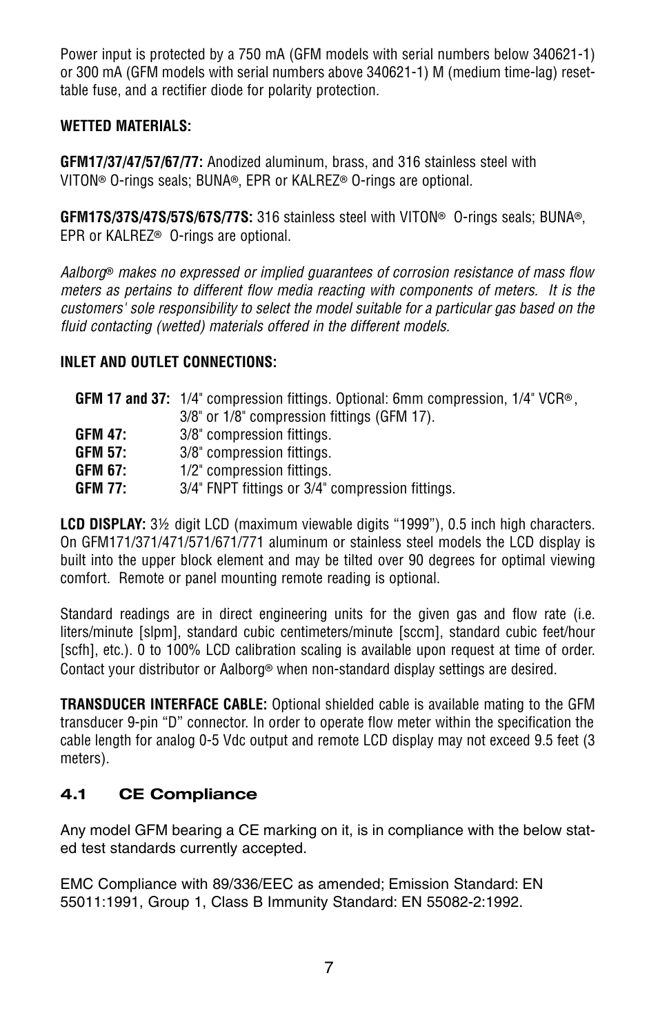 Aalborg GFM User Manual | Page 11 / 36