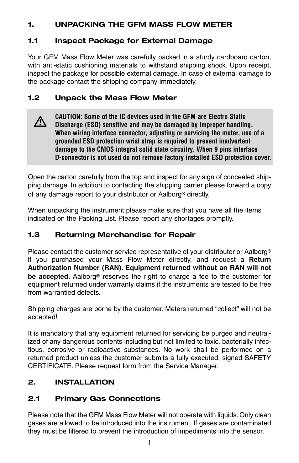 Aalborg GFM User Manual | Page 5 / 36