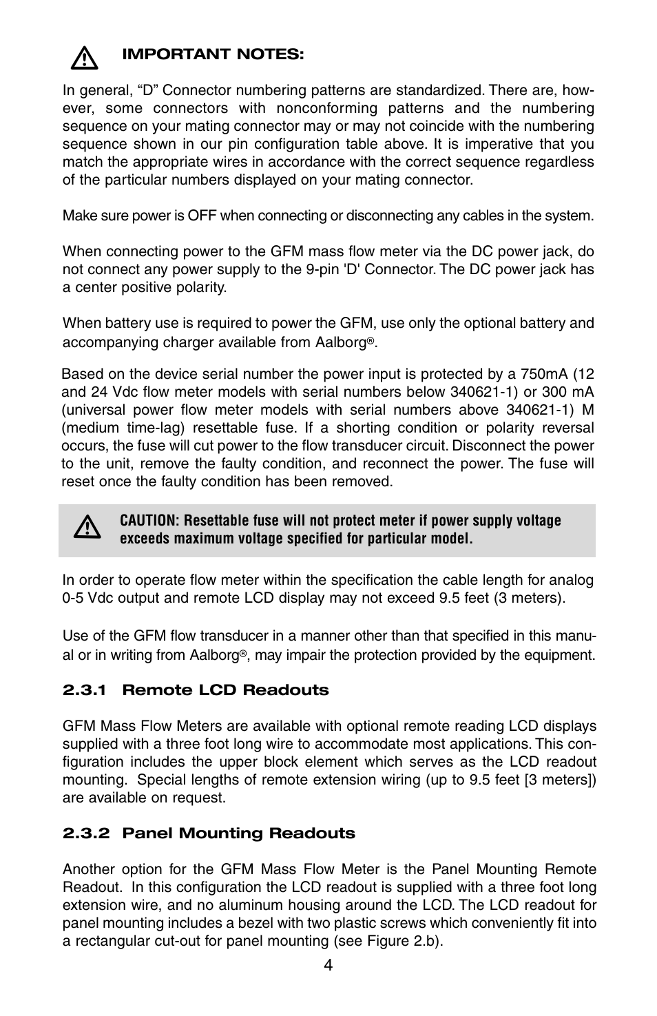 Aalborg GFM User Manual | Page 8 / 36