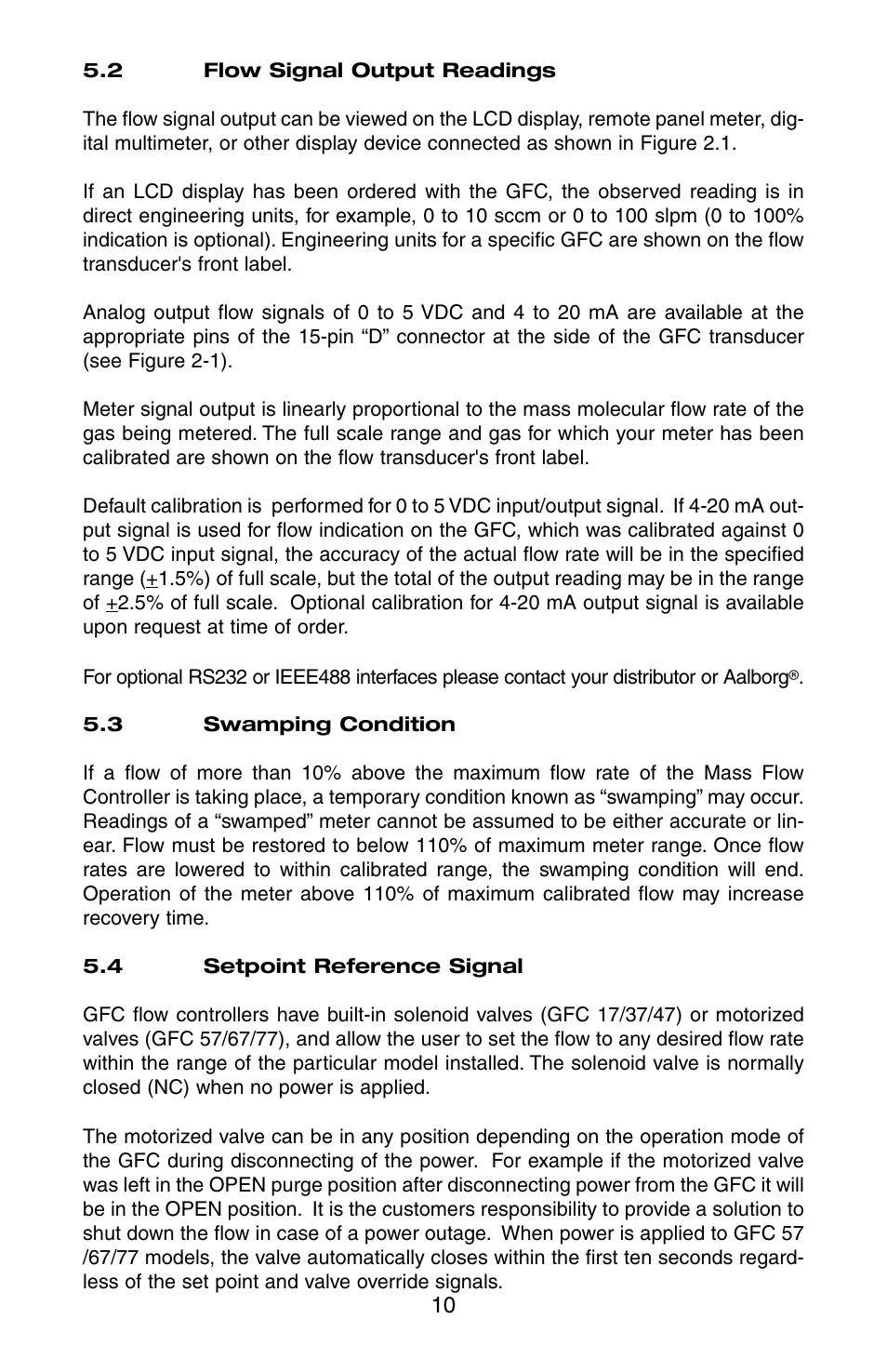 Aalborg GFC User Manual | Page 14 / 40