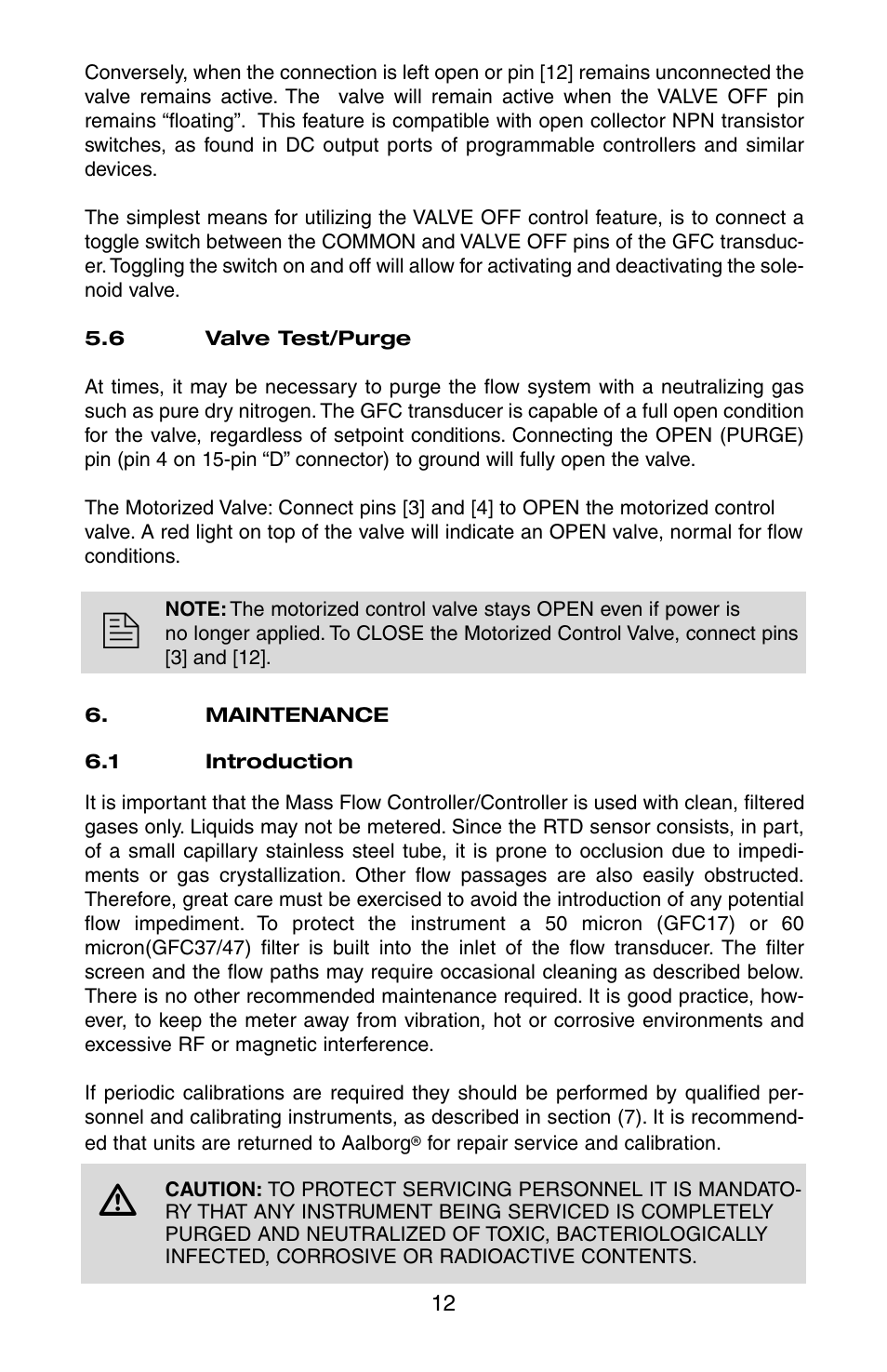 Aalborg GFC User Manual | Page 16 / 40