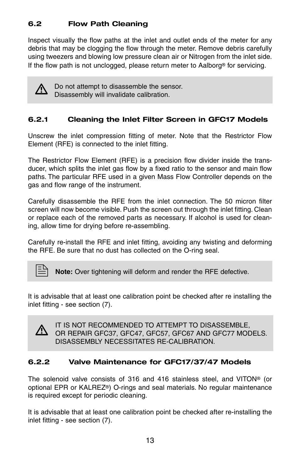 Aalborg GFC User Manual | Page 17 / 40