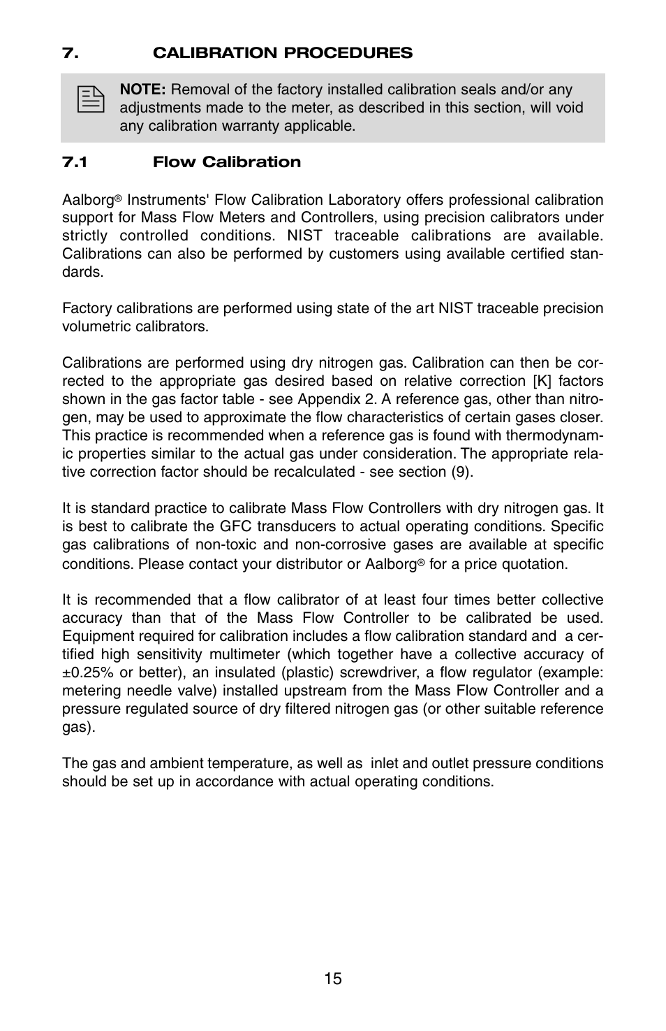 Aalborg GFC User Manual | Page 19 / 40