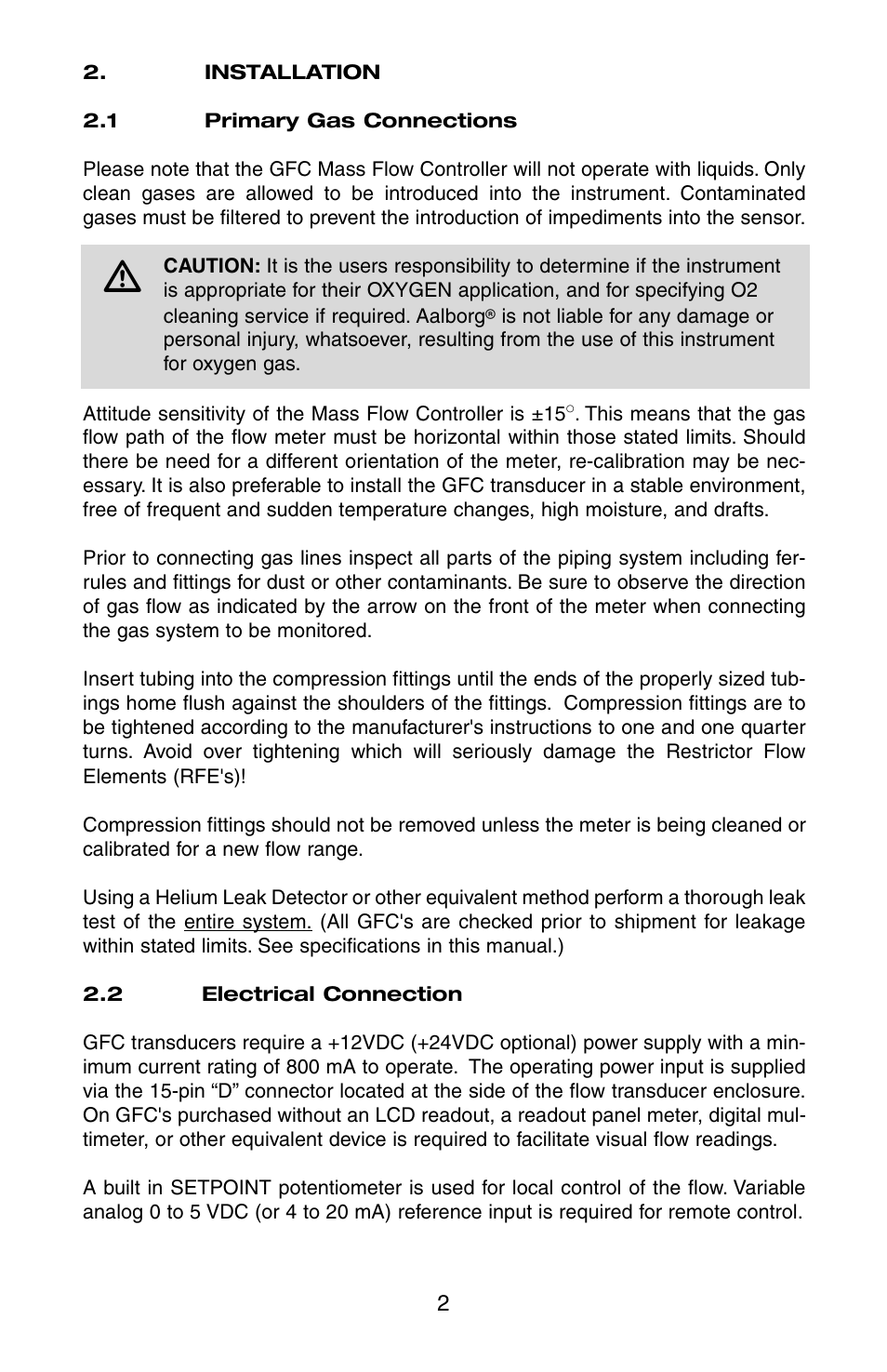Aalborg GFC User Manual | Page 6 / 40