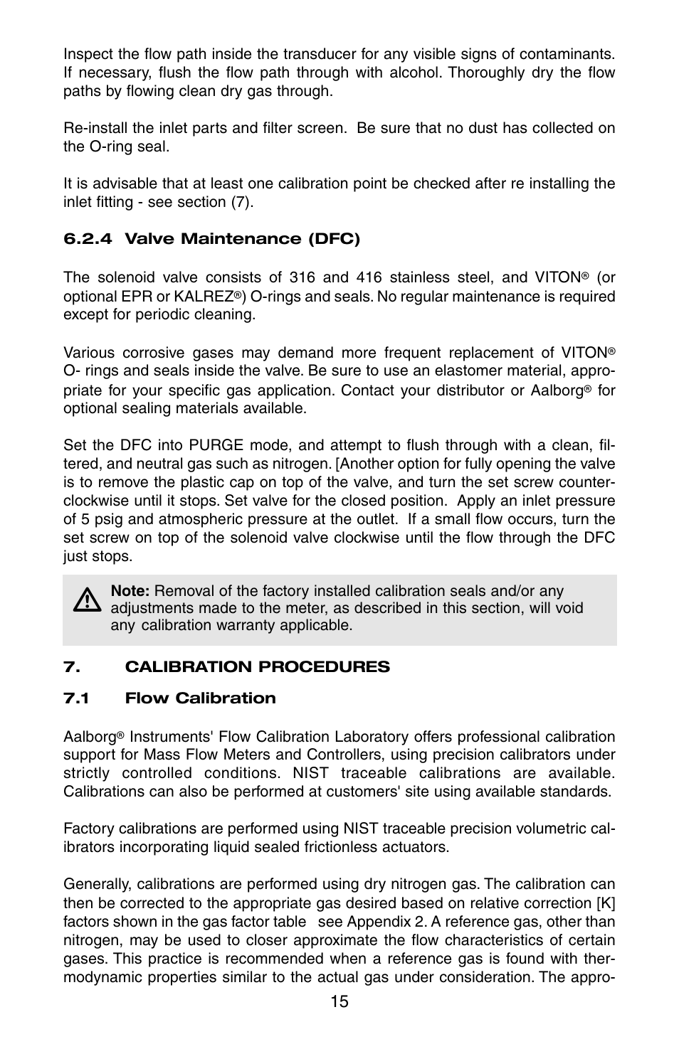 Aalborg DFC Digital User Manual | Page 18 / 44