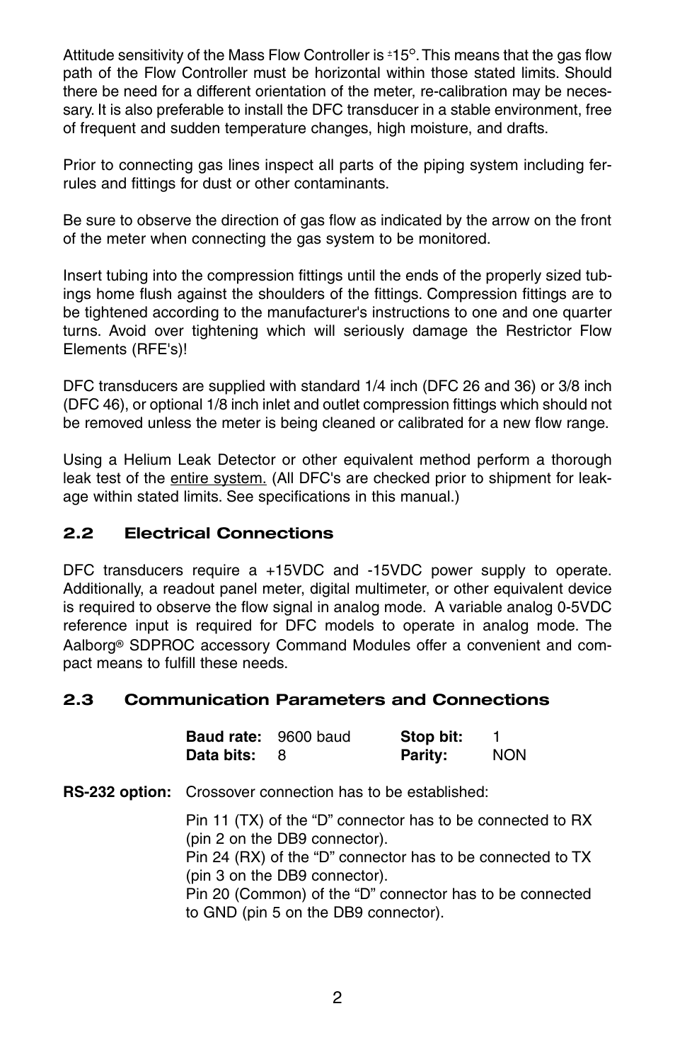Aalborg DFC Digital User Manual | Page 5 / 44