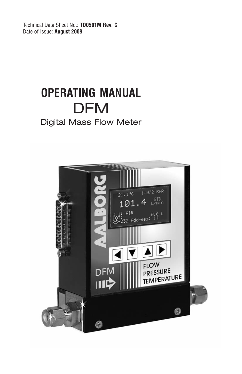 Aalborg DFM Digital User Manual | 68 pages