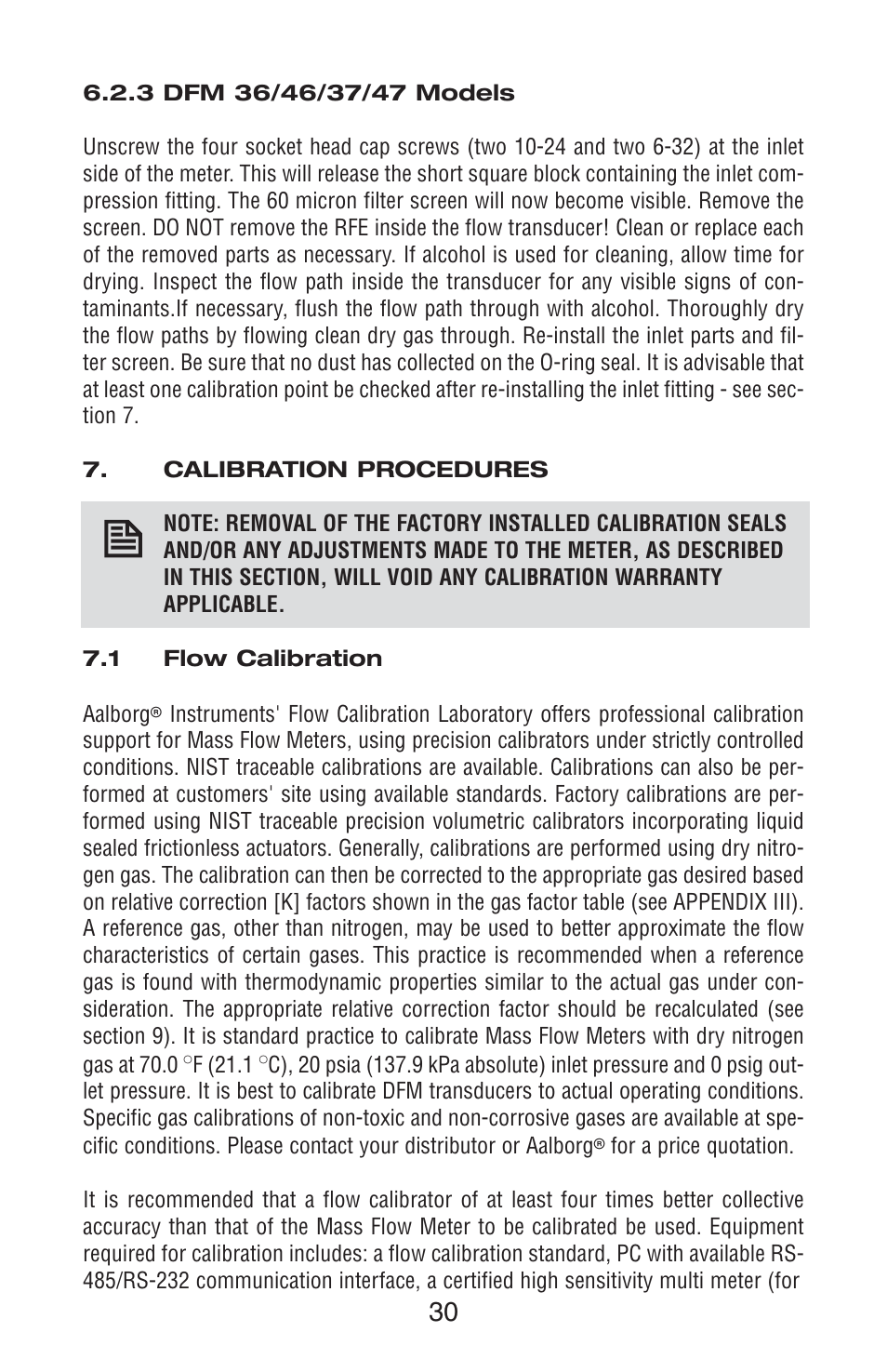 Aalborg DFM Digital User Manual | Page 34 / 68
