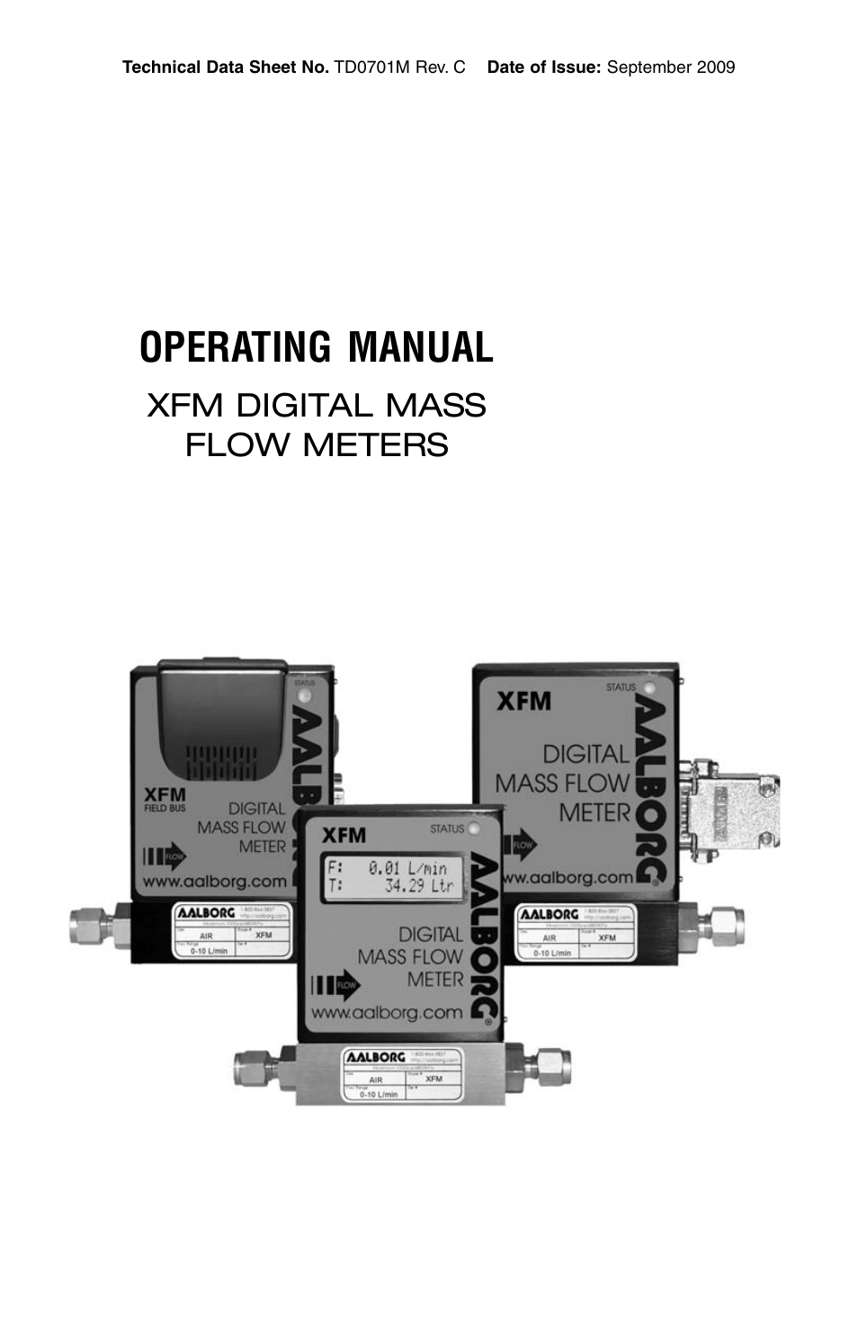 Aalborg XFM Digital User Manual | 56 pages