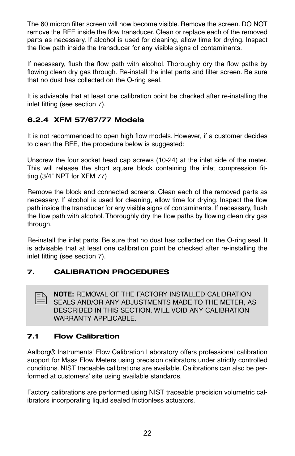 Aalborg XFM Digital User Manual | Page 25 / 56