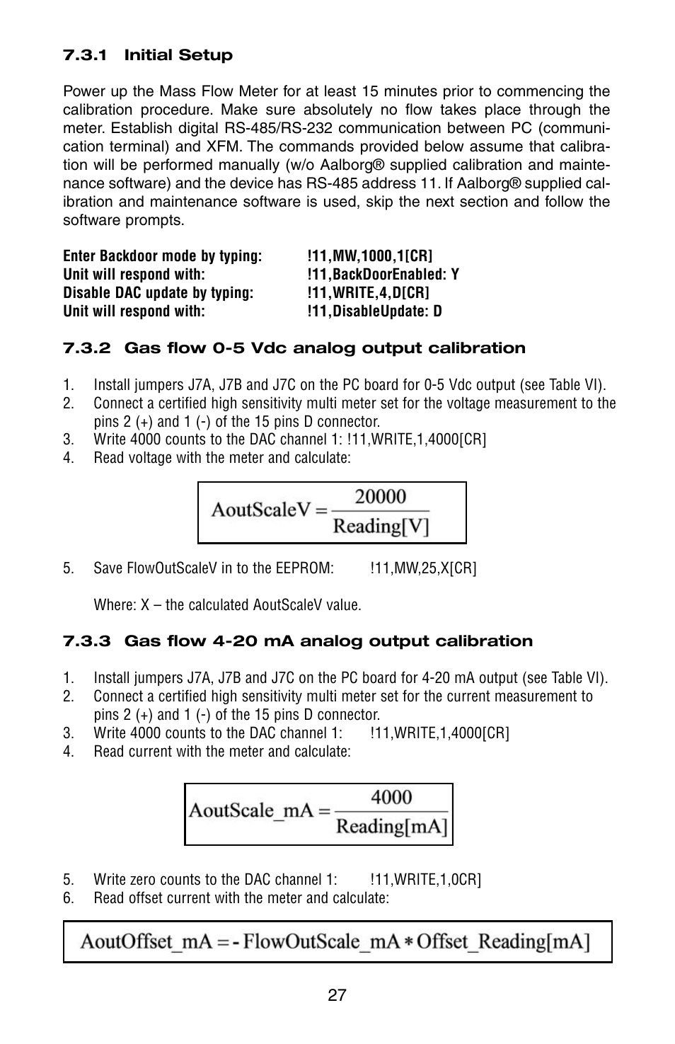 Aalborg XFM Digital User Manual | Page 30 / 56