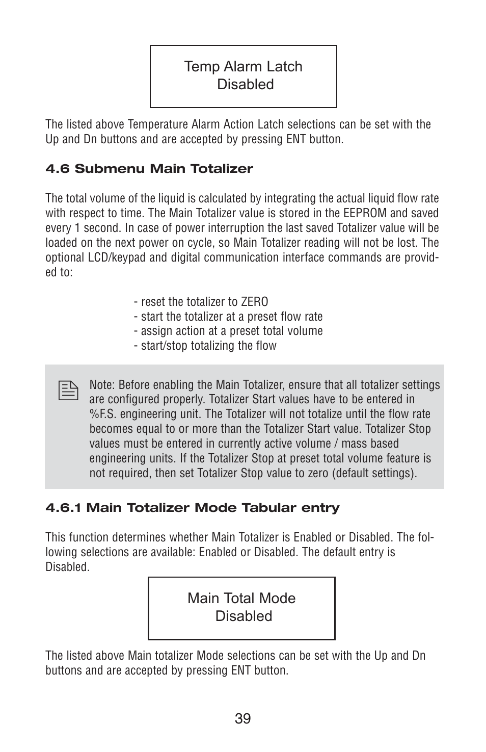 Aalborg PWE Digital User Manual | Page 44 / 83