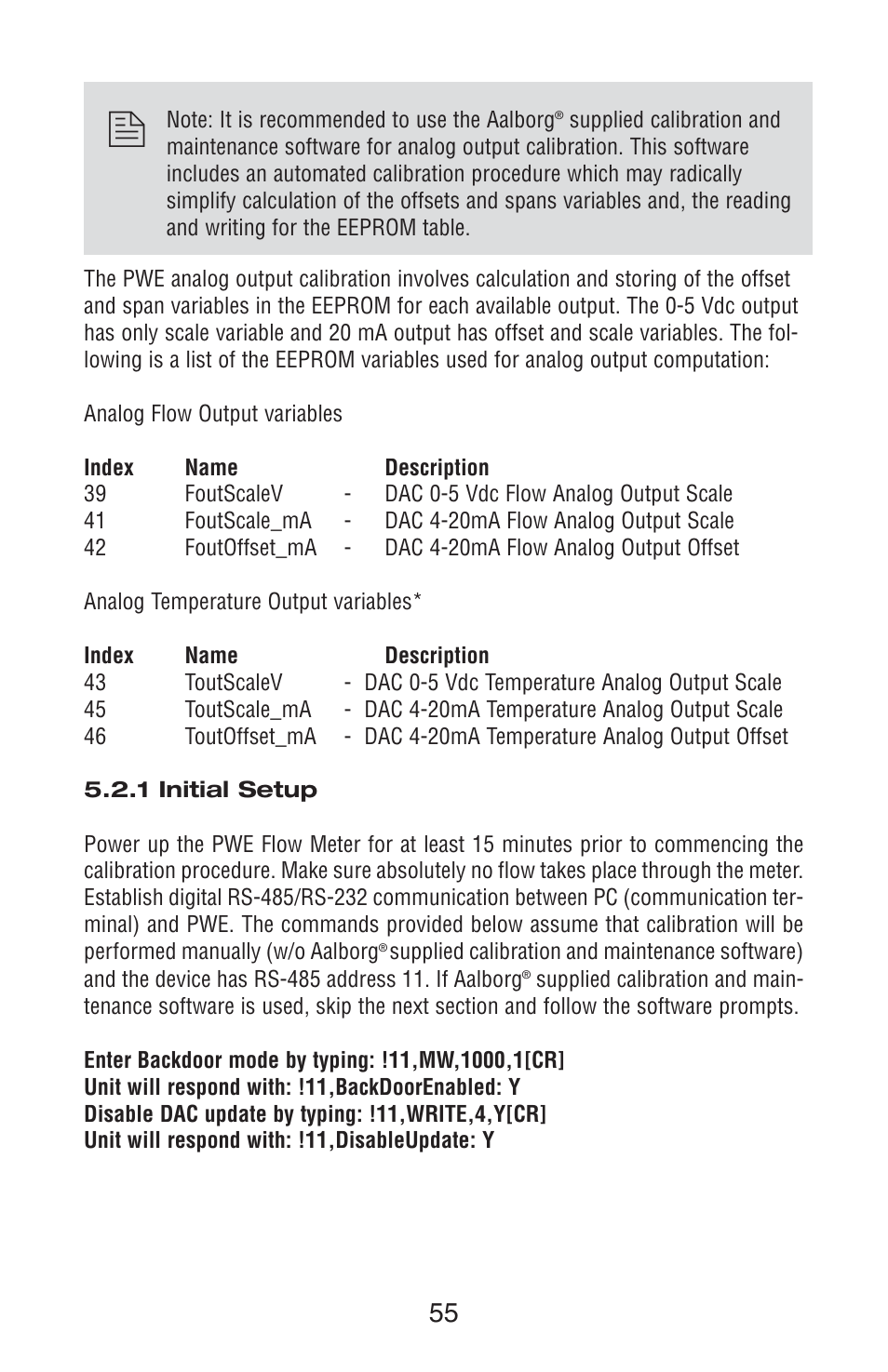 Aalborg PWE Digital User Manual | Page 60 / 83