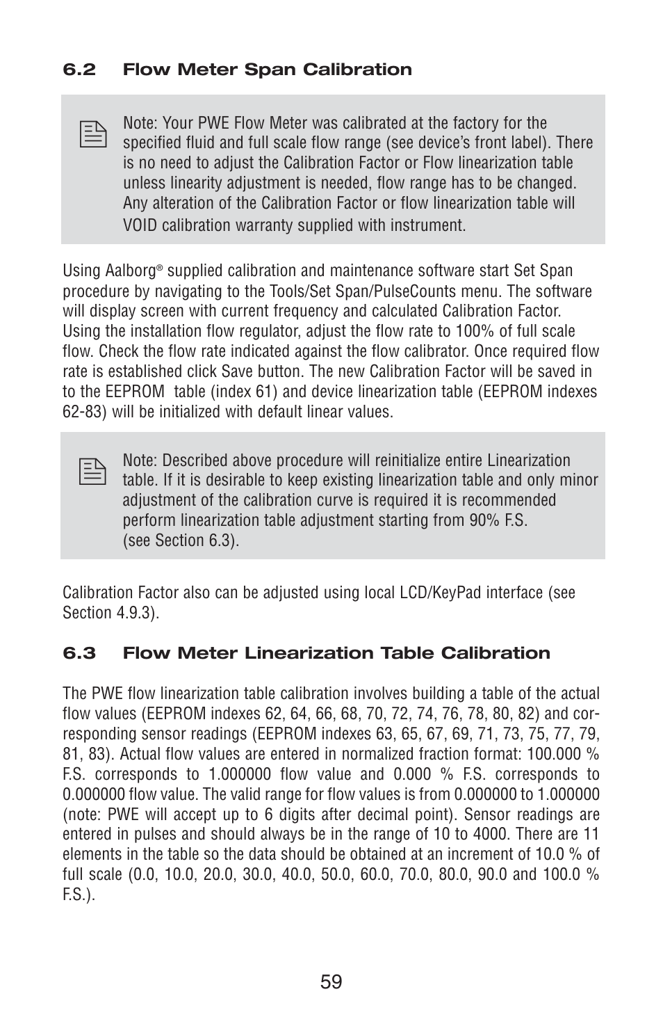 Aalborg PWE Digital User Manual | Page 64 / 83