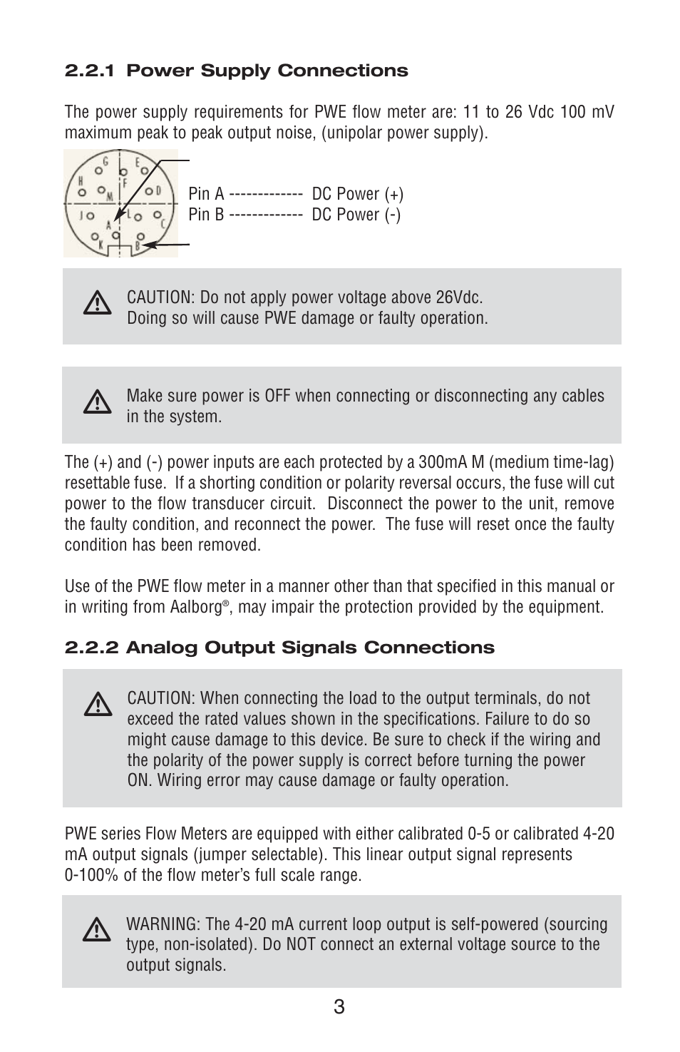 Aalborg PWE Digital User Manual | Page 8 / 83