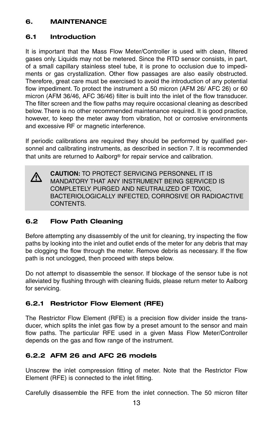 Aalborg AFC User Manual | Page 16 / 36