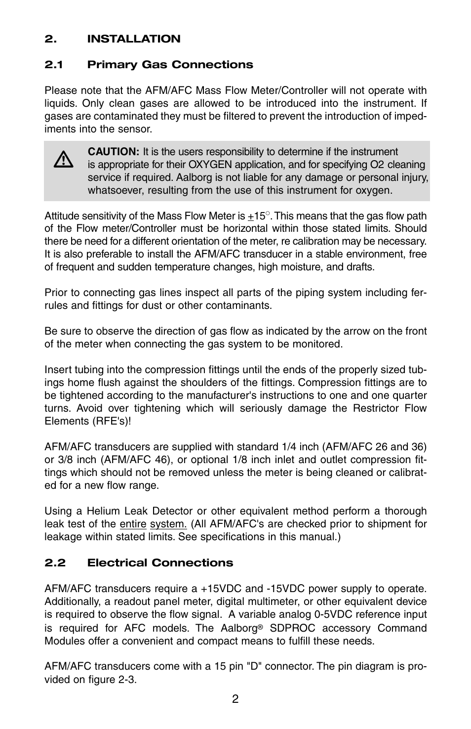 Aalborg AFC User Manual | Page 5 / 36