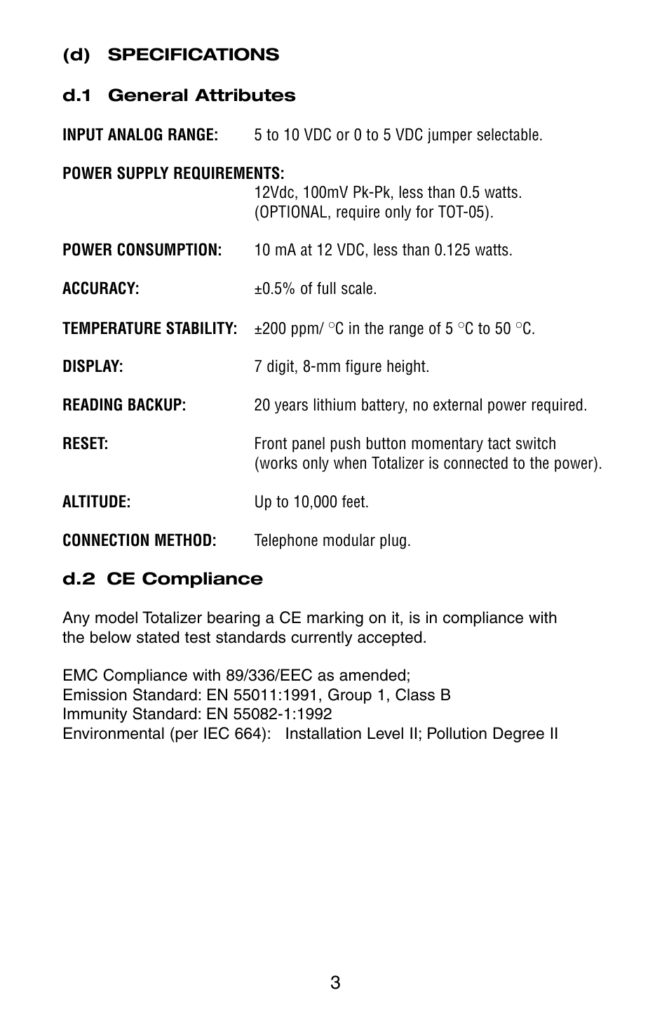 Aalborg Totalizer User Manual | Page 6 / 16