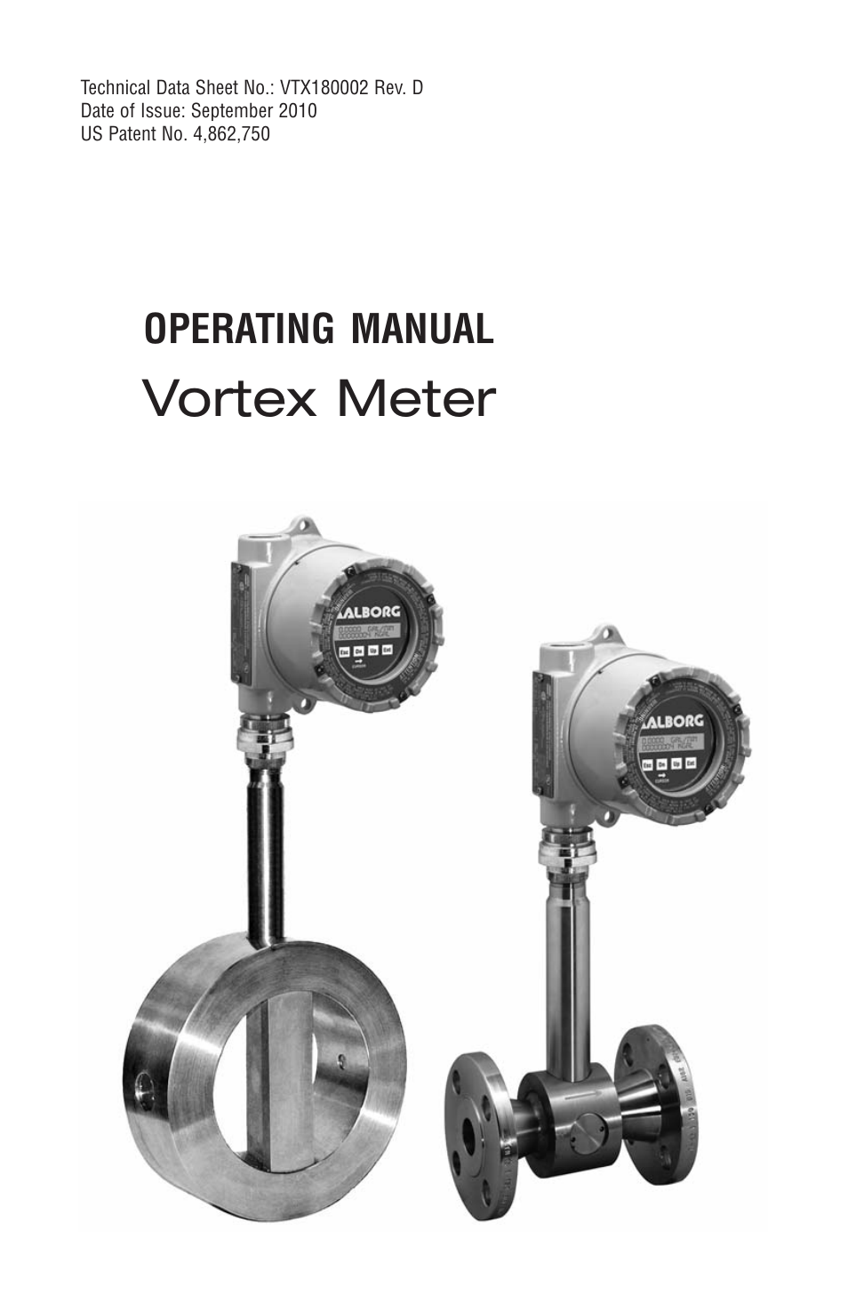 Aalborg Vortex User Manual | 117 pages