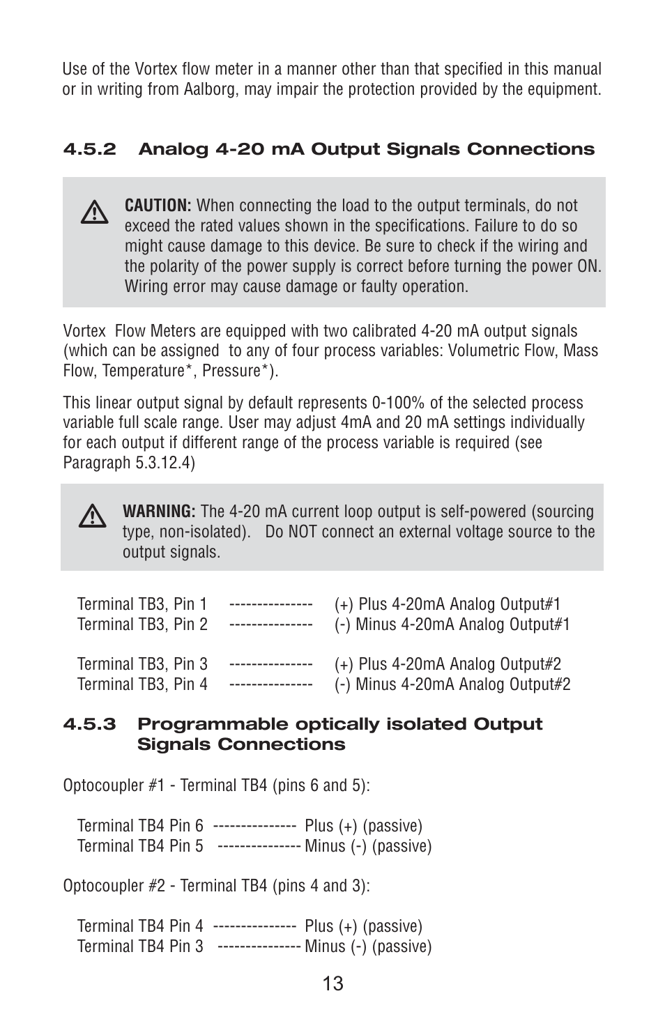 Aalborg Vortex User Manual | Page 18 / 117