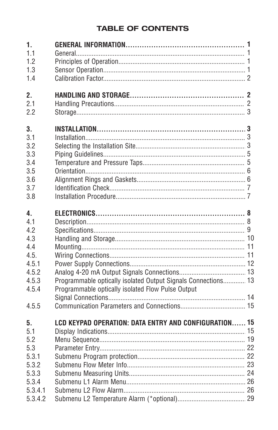 Aalborg Vortex User Manual | Page 3 / 117