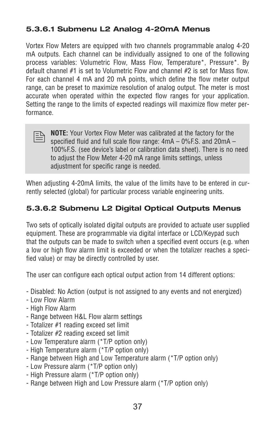 Aalborg Vortex User Manual | Page 42 / 117