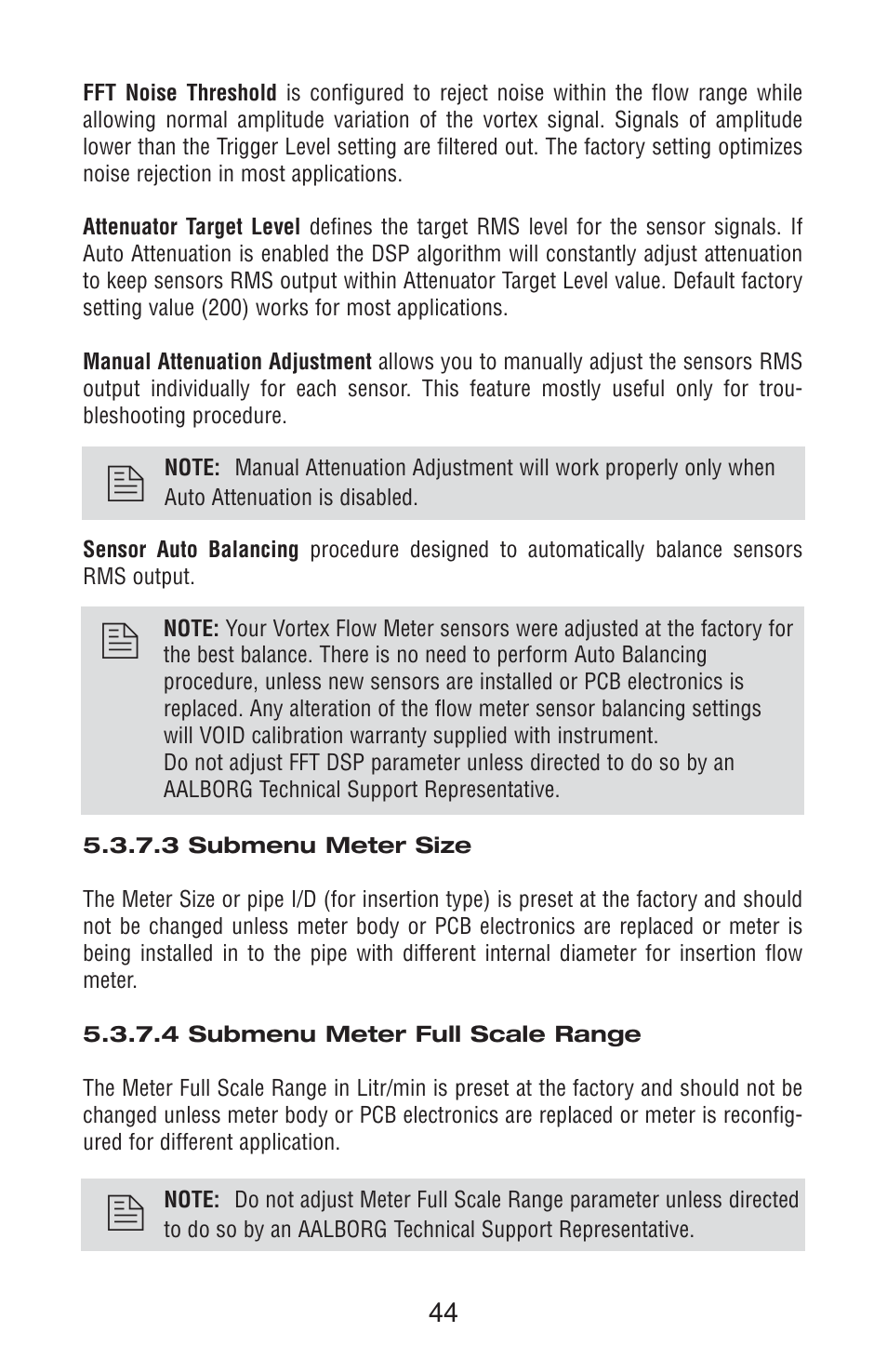 Aalborg Vortex User Manual | Page 49 / 117