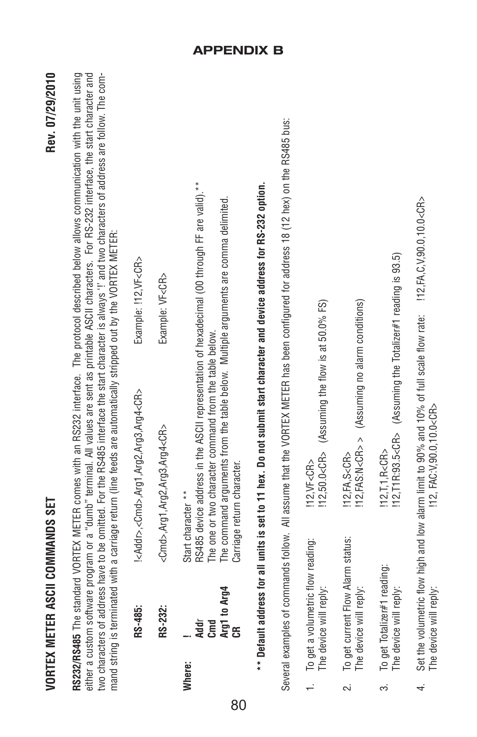 Appendix b | Aalborg Vortex User Manual | Page 85 / 117